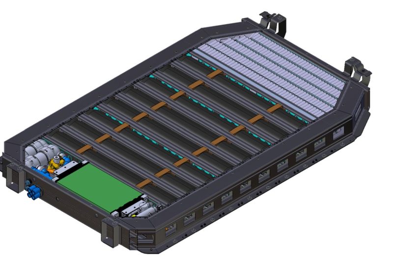 Bramble fuel cell
