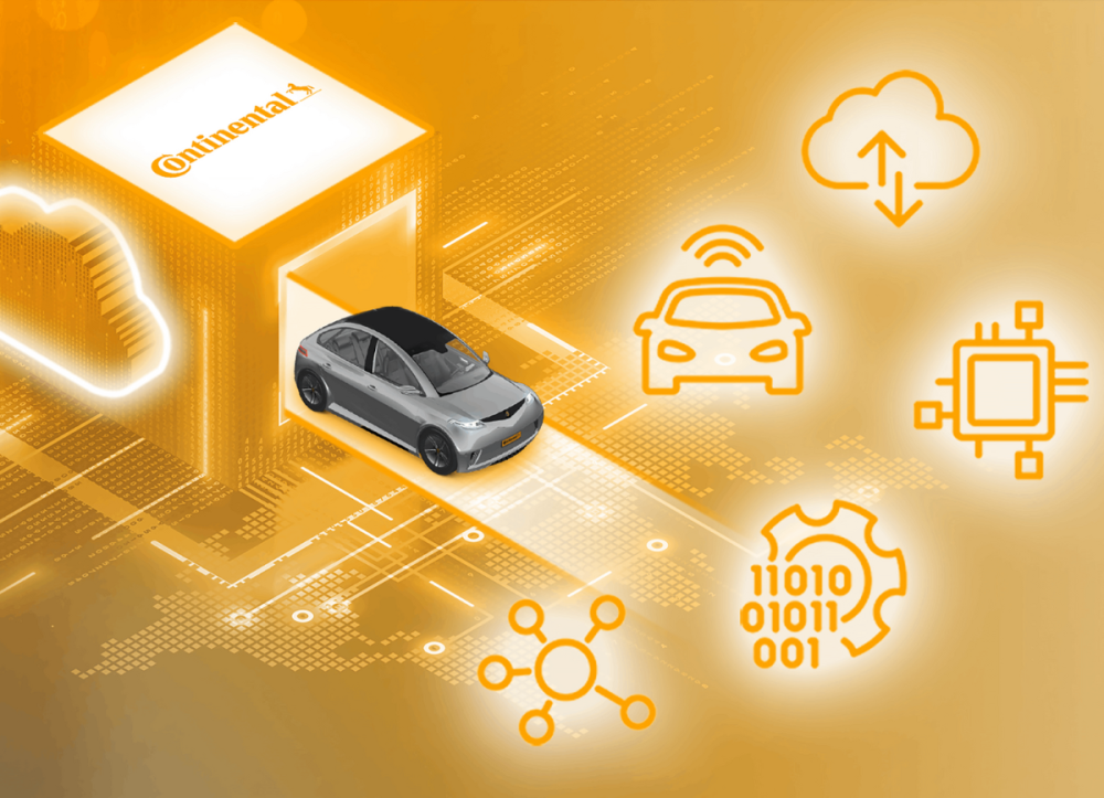 Continental software defined vehicle
