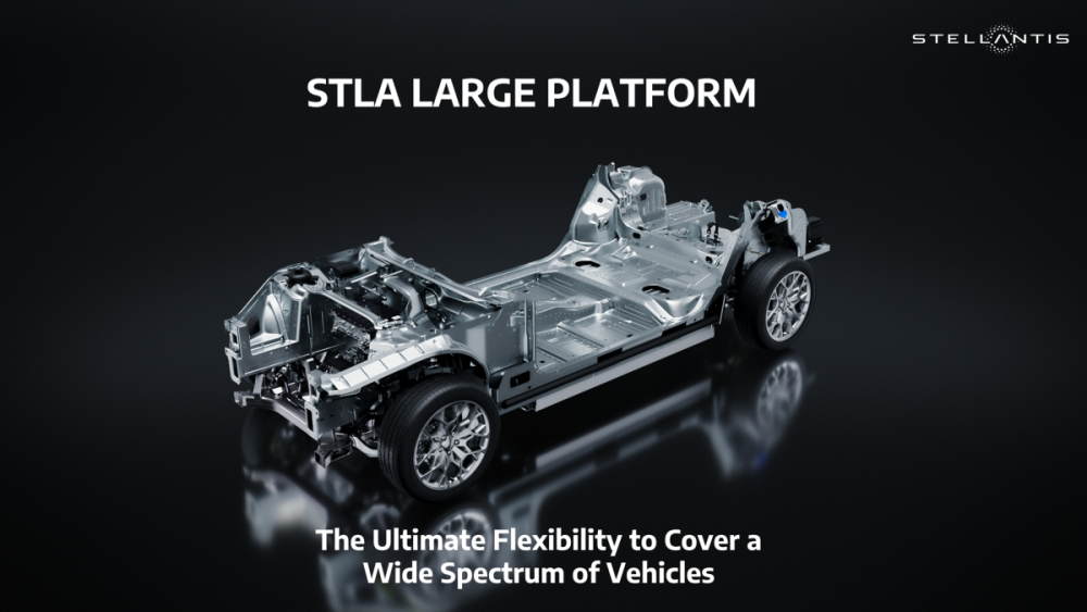 Stellantis Unveils BEV-native STLA Large Platform with 800 Km/500 Mile