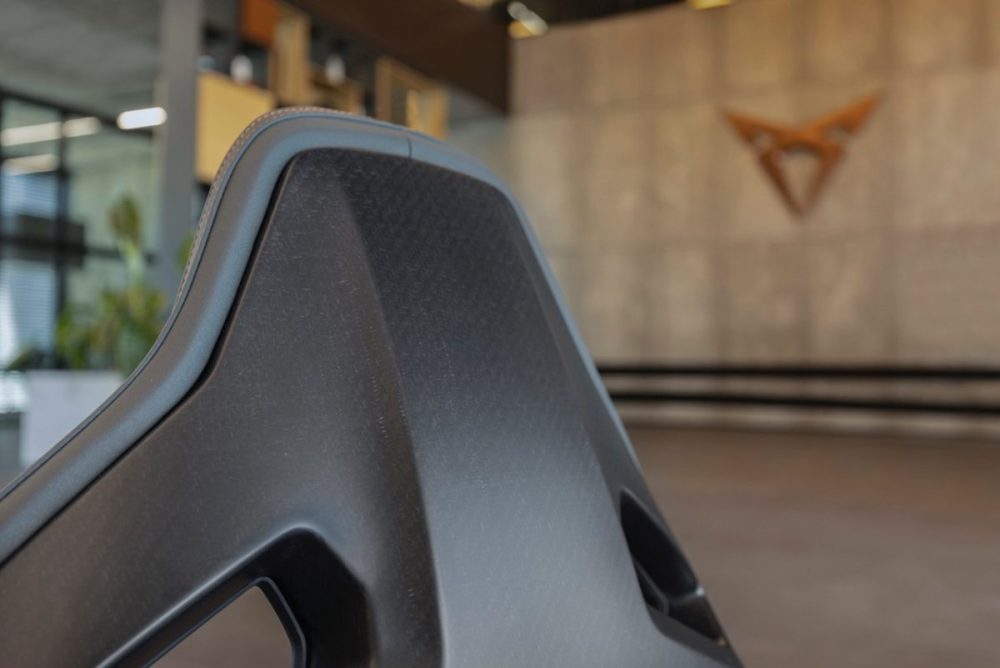 BComp natural fibre composite seat