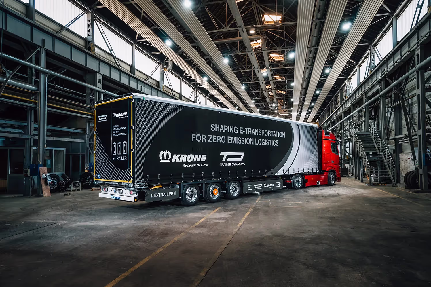 Battery swapping etrailers