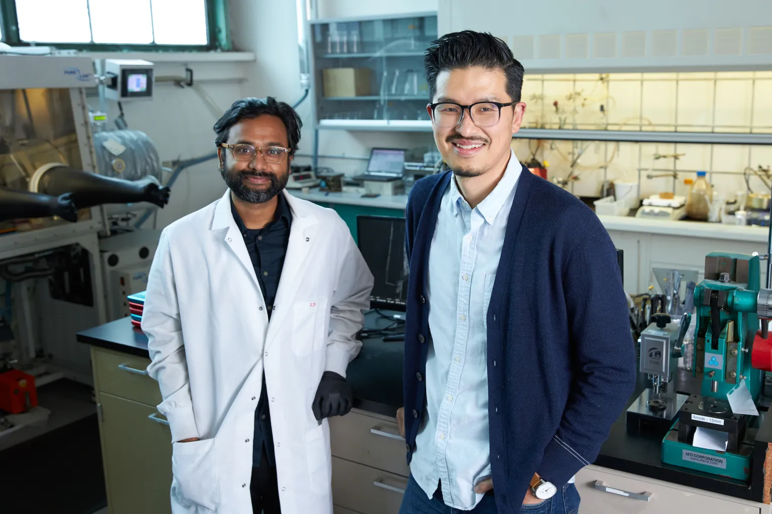 Coreshell founders in lab