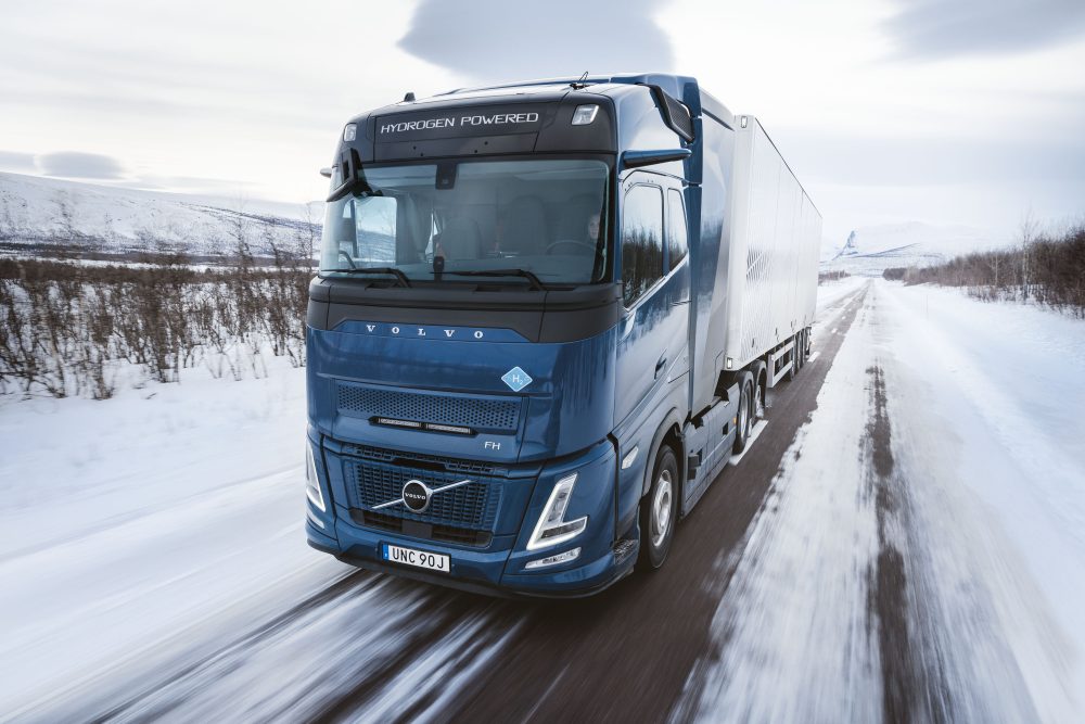 Volvo's hydrogen truck