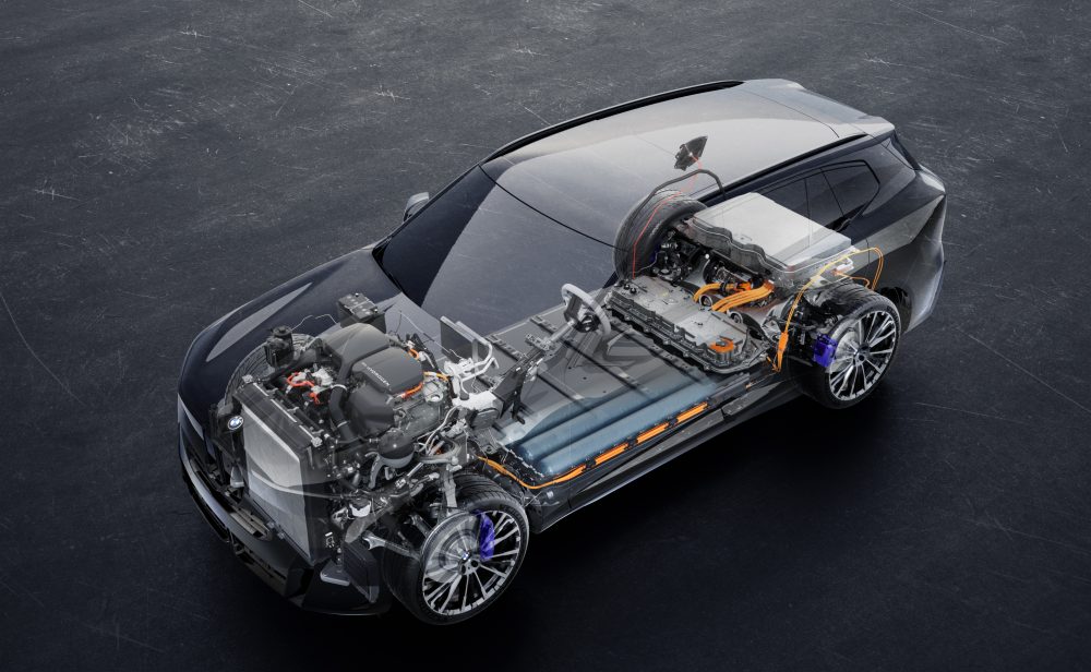 BMW X5's powertrain