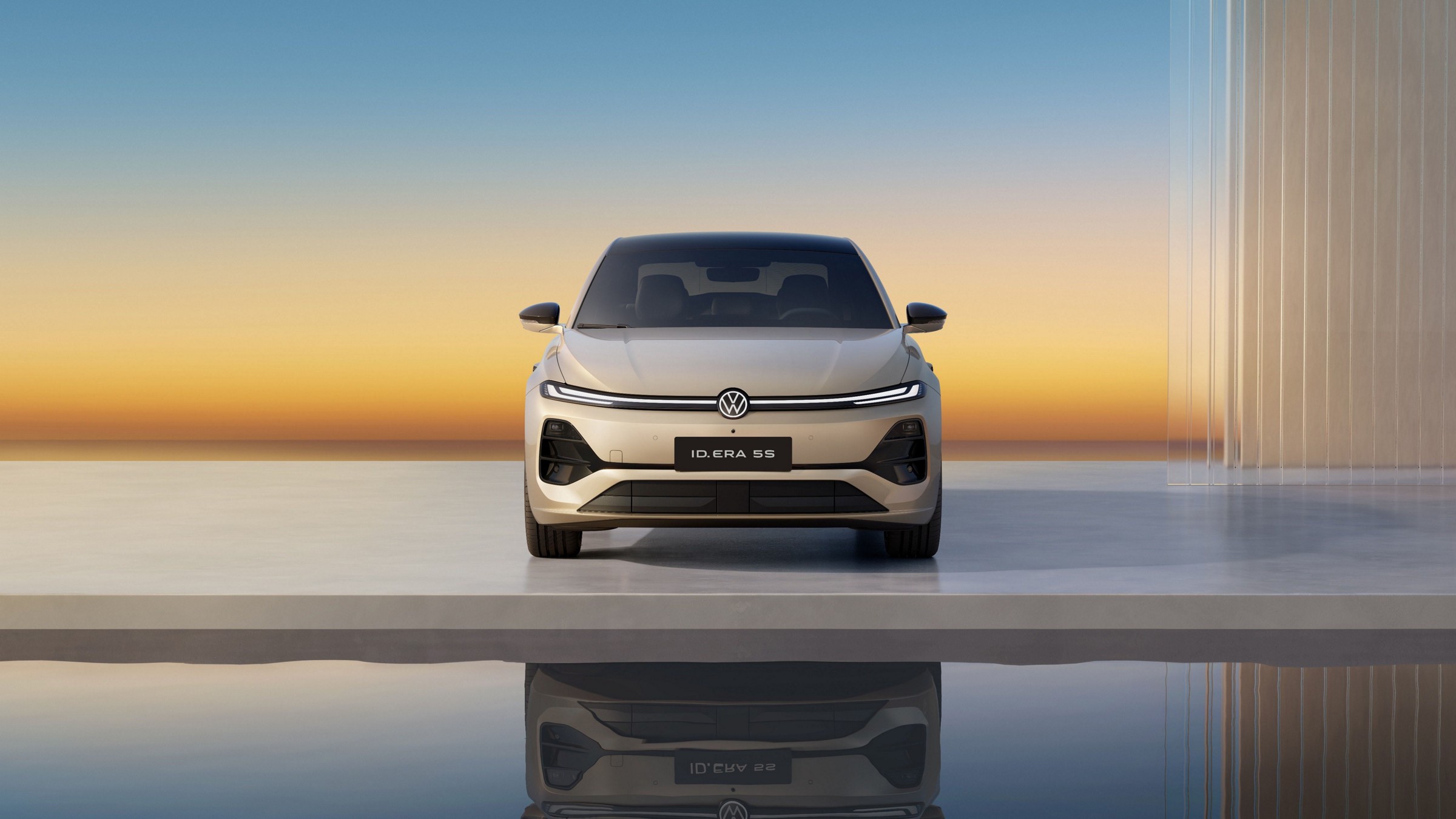 Volkswagen ID. ERA 5S on a display platform, the first model to use CARIZON’s camera-based Level 2++ ADAS