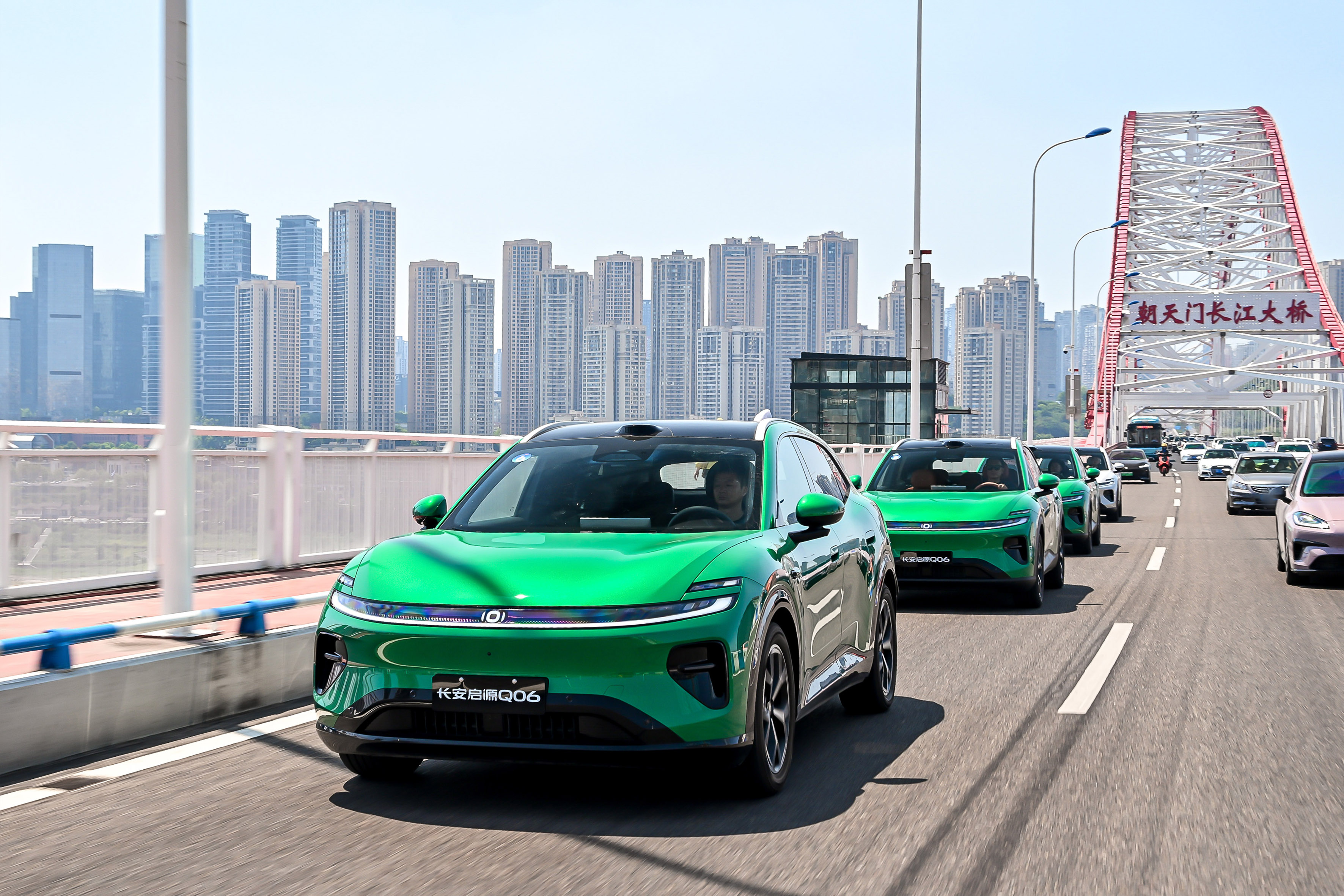 CHANGAN NEVO Q06, the first production model fitted with Changan SDA Pilot Ultra driver assistance